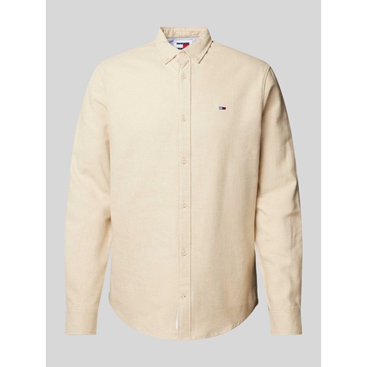 Koszula flanelowa o kroju regular fit z kołnierzykiem typu button down ze sklepu Peek&Cloppenburg  w kategorii Koszule męskie - zdjęcie 175817023