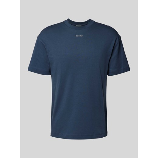T-shirt z nadrukiem z logo ze sklepu Peek&Cloppenburg  w kategorii T-shirty męskie - zdjęcie 175817143