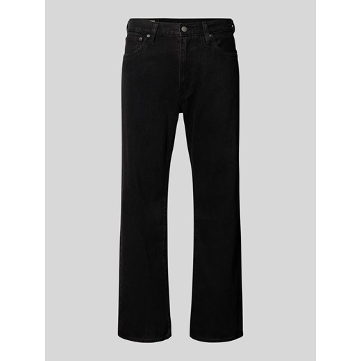 Jeansy o kroju relaxed straight fit z 5 kieszeniami model ‘555’ ze sklepu Peek&Cloppenburg  w kategorii Jeansy męskie - zdjęcie 175817310