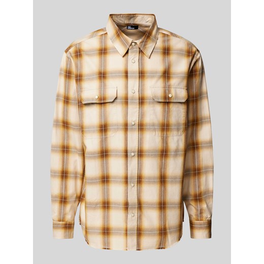 Koszula casualowa z listwą guzikową model ‘CHEMISE’ ze sklepu Peek&Cloppenburg  w kategorii Koszule męskie - zdjęcie 175817452