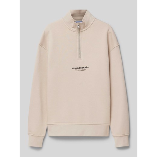 Bluza z prążkowanymi wykończeniami ze sklepu Peek&Cloppenburg  w kategorii Bluzy chłopięce - zdjęcie 175817511