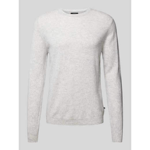 Sweter kaszmirowy z okrągłym dekoltem model ‘mordy’ ze sklepu Peek&Cloppenburg  w kategorii Swetry męskie - zdjęcie 175817950