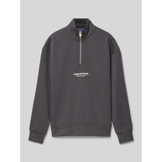 Bluza z prążkowanymi wykończeniami ze sklepu Peek&Cloppenburg  w kategorii Bluzy chłopięce - zdjęcie 175818084