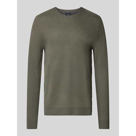 Sweter z dzianiny z okrągłym dekoltem model ‘Marioson’ ze sklepu Peek&Cloppenburg  w kategorii Swetry męskie - zdjęcie 175818720