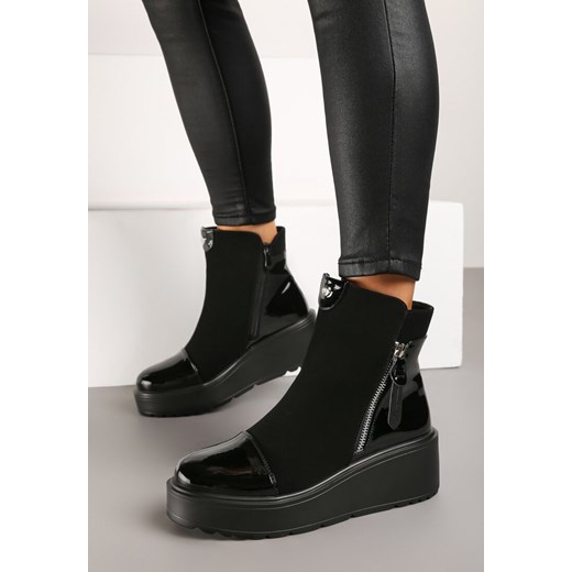 Botki Renee bez zapięcia 