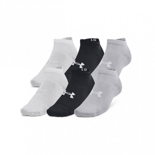 Skarpetki treningowe uniseks (6-pack)Under Armour Unisex UA Essential 6pk Low - multikolor ze sklepu Sportstylestory.com w kategorii Skarpetki damskie - zdjęcie 175826740
