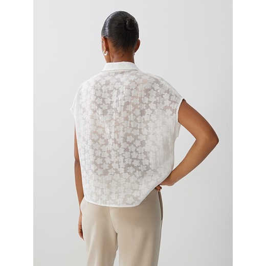 Someday Bluzka w kolorze białym Someday 38 wyprzedaż Limango Polska