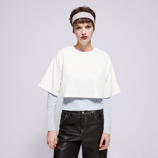 REEBOK T-SHIRT TEAM TOP ze sklepu Sizeer w kategorii Bluzki damskie - zdjęcie 175827352
