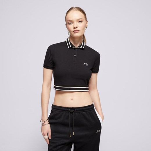 ELLESSE POLO TRIXIE CROPPED POLO BLK ze sklepu Sizeer w kategorii Bluzki damskie - zdjęcie 175827392