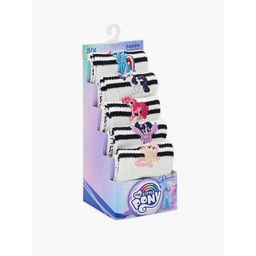 Cropp - 5 pack skarpet My Little Pony - biały Cropp 35-38 wyprzedaż Cropp