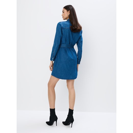 Sukienka Mohito mini jeansowa 