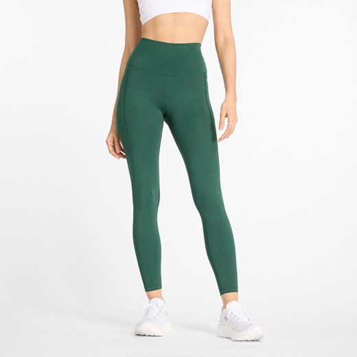 Legginsy damskie New Balance WP41124NWG – zielone ze sklepu New Balance Poland w kategorii Spodnie damskie - zdjęcie 175858021