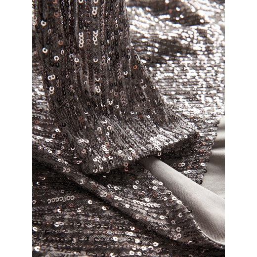 Reserved - Sukienka z cekinami - jasnoszary Reserved M Reserved