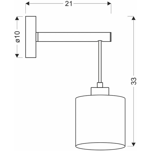 Lampa ścienna Lumes