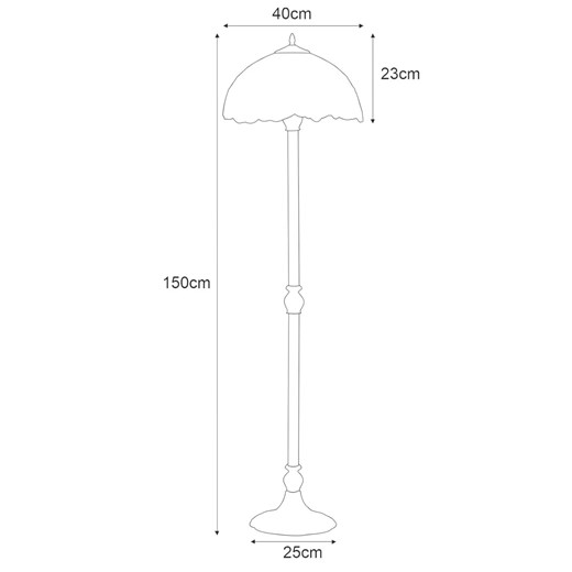 Lampa podłogowa Lumes