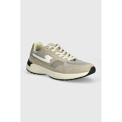 Stepney Workers Club sneakersy Amiel S-Strike Suede Mix kolor szary YP01535 ze sklepu ANSWEAR.com w kategorii Buty sportowe męskie - zdjęcie 175871732