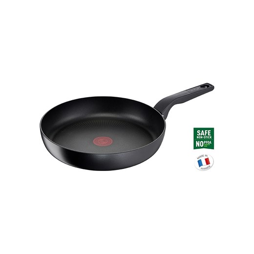 Tefal Patelnia &quot;Hard Titanium Pro&quot; w kolorze czarnym - Ø 28 cm ze sklepu Limango Polska w kategorii Garnki - zdjęcie 175874783