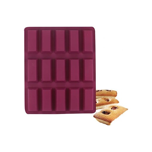 Ard'time Silikonowa forma w kolorze fioletowym do pieczenia - 22,5 x 18,5 cm ze sklepu Limango Polska w kategorii Cienie do powiek - zdjęcie 175874803
