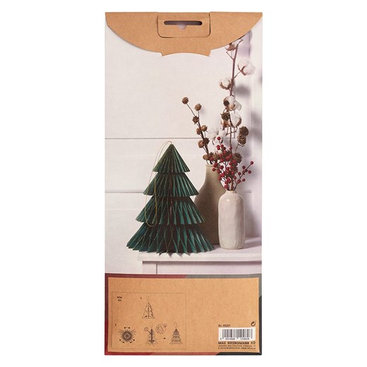 Folia Dekoracja &quot;Classic Xmas Tree&quot; w kolorze ciemnozielonym - wys. 32 Folia onesize Limango Polska promocyjna cena