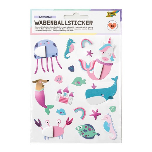 folia PAPER Naklejki &quot;Sweet Ocean&quot; ze sklepu Limango Polska w kategorii Zabawki - zdjęcie 175874962