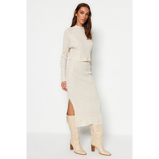 trendyol 2-częściowy zestaw w kolorze kremowym Trendyol S wyprzedaż Limango Polska