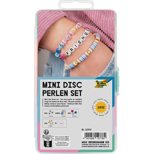folia PAPER Zestaw koralików &quot;Mini Disc&quot; w różnych kolorach ze sklepu Limango Polska w kategorii Zabawki - zdjęcie 175875401