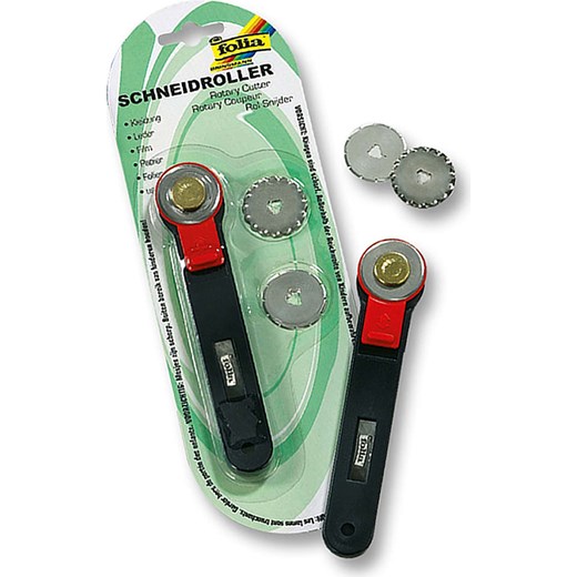 folia PAPER Rolka tnąca w kolorze czarnym z wymiennymi ostrzami ze sklepu Limango Polska w kategorii Zabawki - zdjęcie 175875463