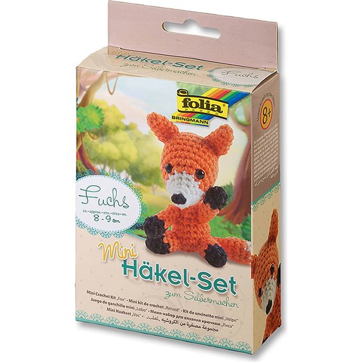 folia PAPER Mini zestaw &quot;Fox&quot; do szydełkowania - 8+ ze sklepu Limango Polska w kategorii Zabawki - zdjęcie 175875471