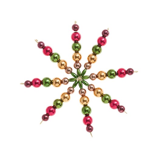 Folia Gwiazdki (5 szt.) "Classic" w kolorze czerwonym ze wzorem Folia onesize promocyjna cena Limango Polska