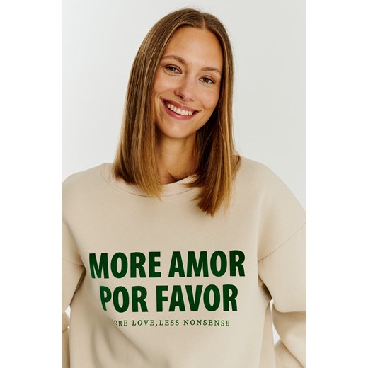 Bluza More Amore Por Favor XS ze sklepu NAOKO w kategorii Bluzy damskie - zdjęcie 175875874
