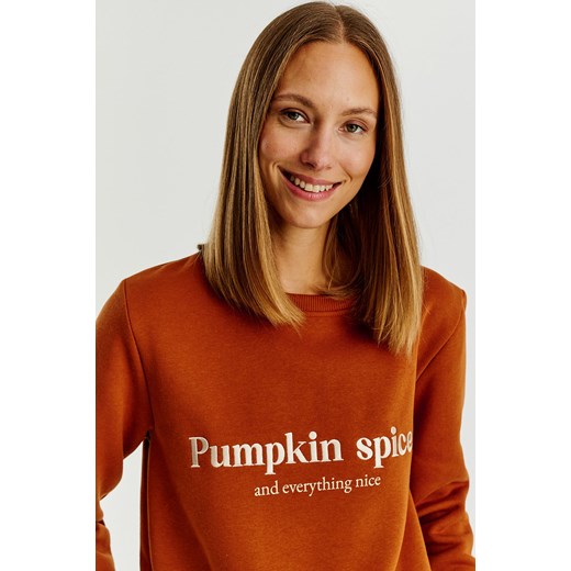 Bluza Pumpkin Spice XS ze sklepu NAOKO w kategorii Bluzy damskie - zdjęcie 175875882