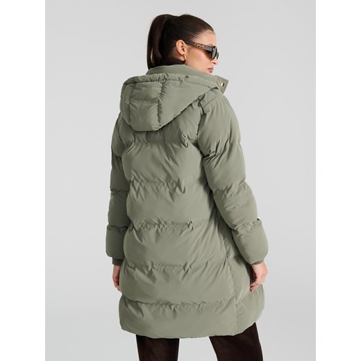Sinsay - Kurtka z kapturem - zielony Sinsay XXL Sinsay