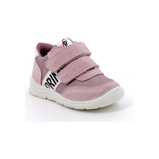 Primigi Skórzane sneakersy w kolorze jasnoróżowo-białym ze sklepu Limango Polska w kategorii Buty sportowe dziecięce - zdjęcie 175909190