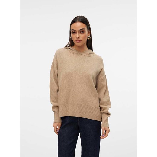 Vero Moda Sweter w kolorze karmelowym ze sklepu Limango Polska w kategorii Swetry damskie - zdjęcie 175910574