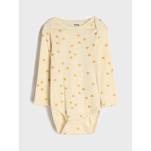 Sinsay - Body 2 pack - biały Sinsay 92 Sinsay