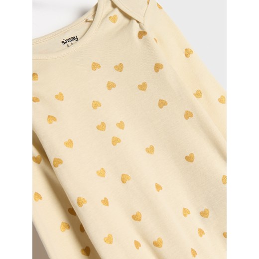 Sinsay - Body 2 pack - biały Sinsay 80 Sinsay