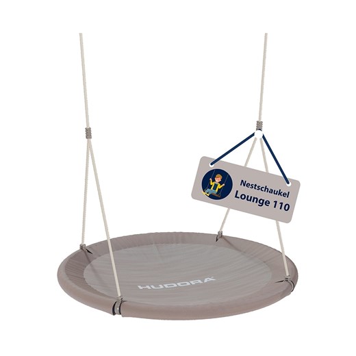 Hudora Huśtawka &quot;Lounge&quot; - Ø 110 cm - 3+ ze sklepu Limango Polska w kategorii Zabawki - zdjęcie 175916521