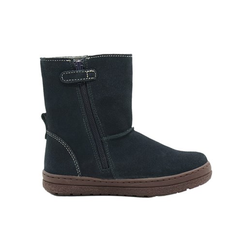 El Naturalista Skórzane kozaki zimowe w kolorze granatowym 27 okazja Limango Polska
