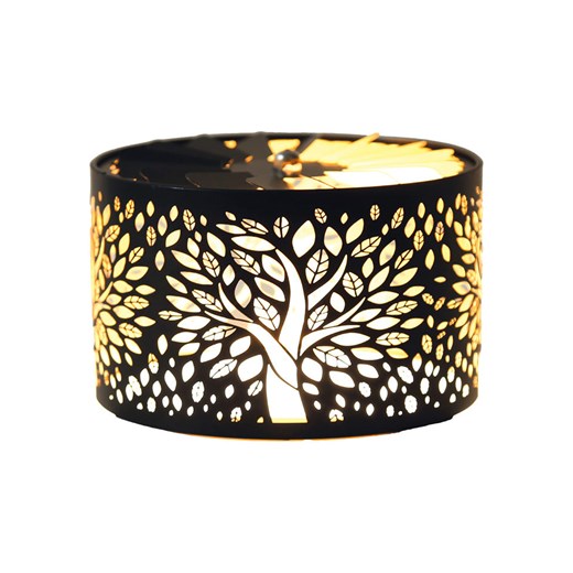 Woodbridge Karuzela &quot;Tree of life&quot; w kolorze złoto-czarnym - Ø 13 cm ze sklepu Limango Polska w kategorii Świeczniki - zdjęcie 175917390