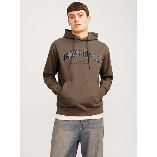 Jack &amp; Jones Bluza &quot;Caleb&quot; w kolorze brązowym ze sklepu Limango Polska w kategorii Bluzy męskie - zdjęcie 175917423