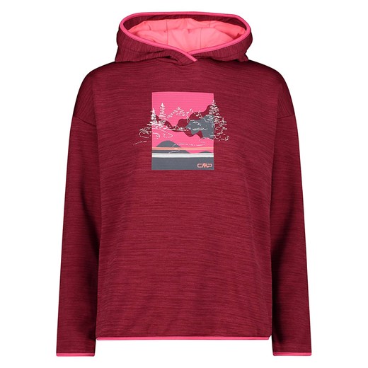 CMP Bluza polarowa w kolorze czerwonym ze sklepu Limango Polska w kategorii Bluzy damskie - zdjęcie 175917621
