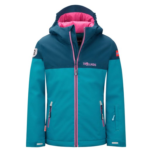 Trollkids Kurtka narciarska "Hallingdal" w kolorze turkusowym - id: 15979214 - marki Trollkids - 175922740 Trollkids Kurtka narciarska "Hallingdal" w kolorze turkusowym ze sklepu Limango Polska w kategorii Kurtki chłopięce - zdjęcie 175922740