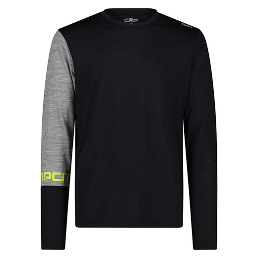 CMP Koszulka funkcyjna w kolorze czarno-szarym ze sklepu Limango Polska w kategorii T-shirty męskie - zdjęcie 175923041