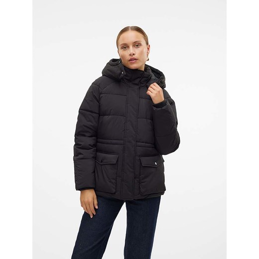 Vero Moda Kurtka zimowa w kolorze czarnym ze sklepu Limango Polska w kategorii Kurtki damskie - zdjęcie 175923081