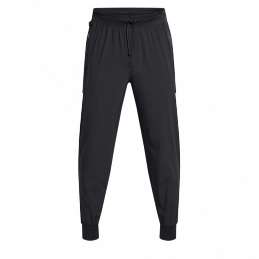 Męskie spodnie do biegania Under Armour UA Trail Run Pants - czarne ze sklepu Sportstylestory.com w kategorii Spodnie męskie - zdjęcie 175923204