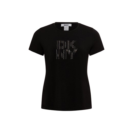 DKNY Koszulka damska Kobiety Bawełna czarny wzorzysty ze sklepu vangraaf w kategorii Bluzki damskie - zdjęcie 175923654