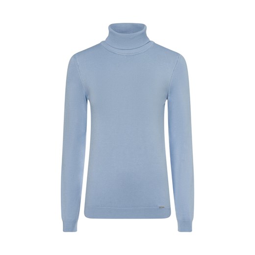 More & More Sweter damski Kobiety jasnoniebieski jednolity ze sklepu vangraaf w kategorii Swetry damskie - zdjęcie 175924312
