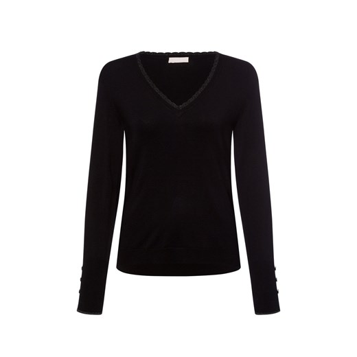 Liu Jo Collection Sweter damski Kobiety czarny jednolity ze sklepu vangraaf w kategorii Swetry damskie - zdjęcie 175927582