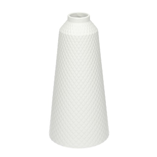 Wazon Velo 27 cm white ze sklepu dekoria.pl w kategorii Wazony - zdjęcie 175927690