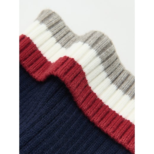 Reserved - Czapka z pomponem - granatowy Reserved 5-9 lat Reserved